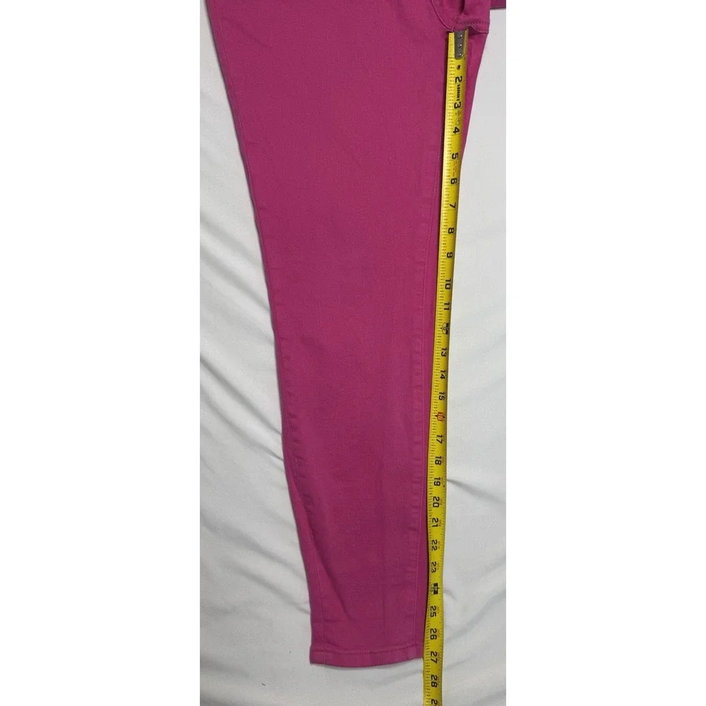 Judy Blue Daphne High Rise Slim Fit Pink Women's Size 11/30 Preppy City